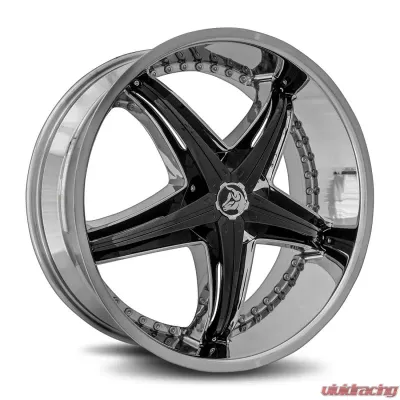 Diablo Reflection X Wheel 22x9.5 Blank 35 73.1 Chrome - REF-229BLNK3573